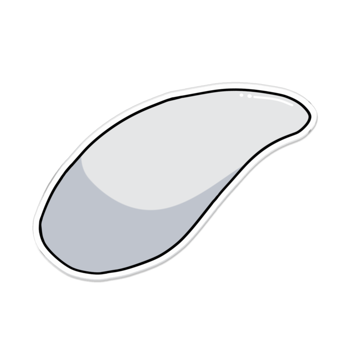 アクリルバッジ - 100 x 100 (mm) L