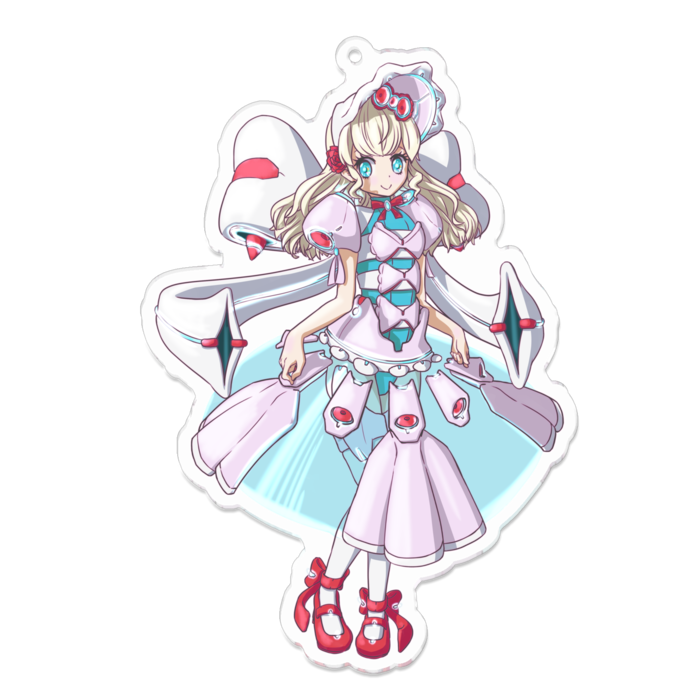 アクリルキーホルダー - 100 x 100 (mm)