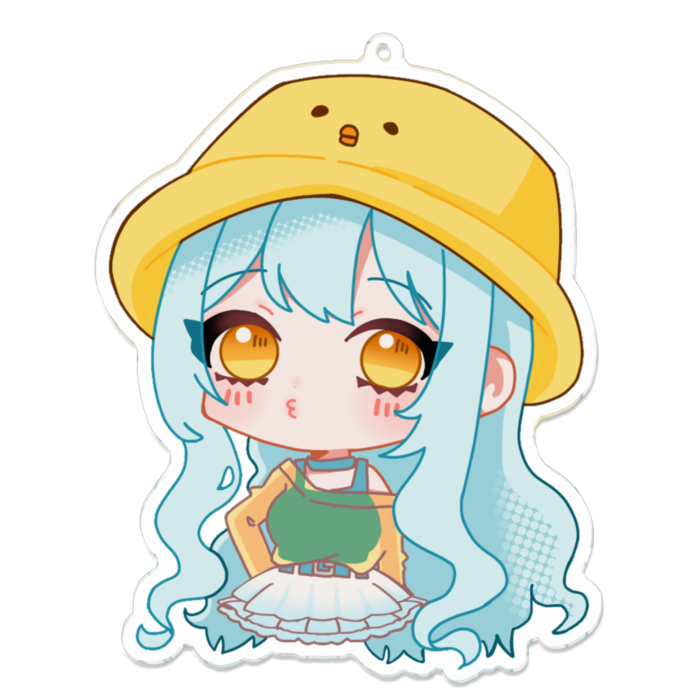 アクリルキーホルダー - 100 x 100 (mm)