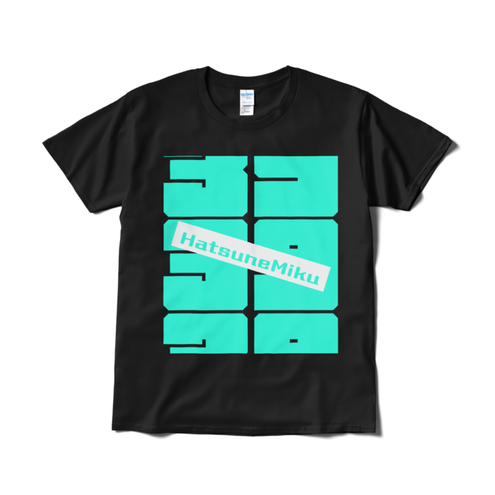 3939（ミクミク）にしまくるTシャツ - L - ブラック