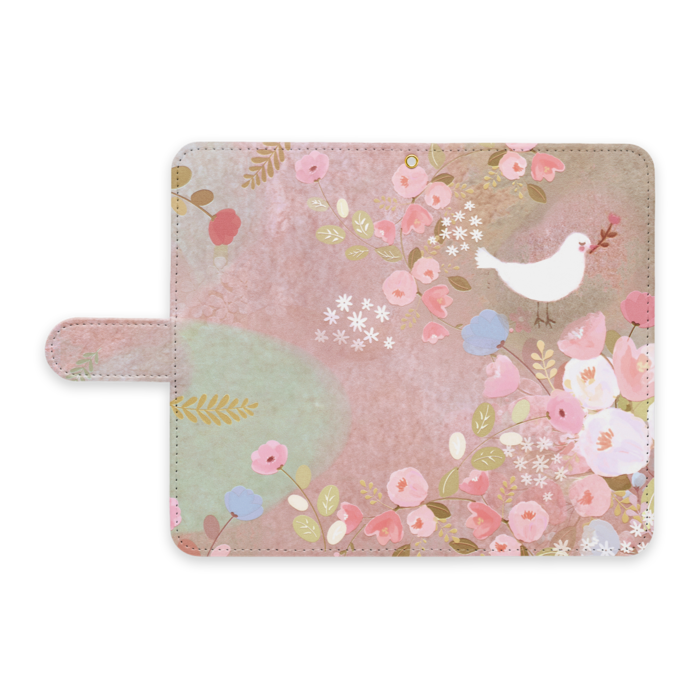 手帳型Androidケース - L - ストラップ穴 あり