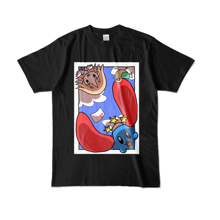 カラーTシャツ - L - ブラック (濃色)