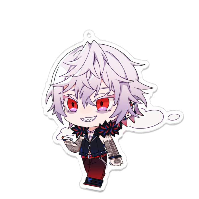 蛛鬼アカシャSD/Ver.人アクリルキーホルダー - 100 x 100 (mm)