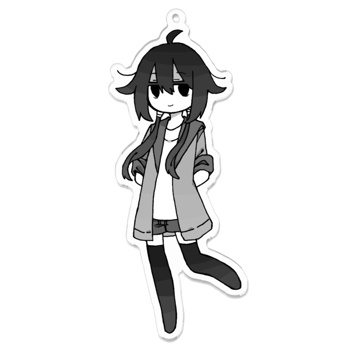 アクリルキーホルダー - 100 x 100 (mm)