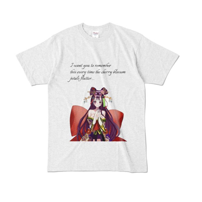 カラーTシャツ - L - アッシュ (淡色)