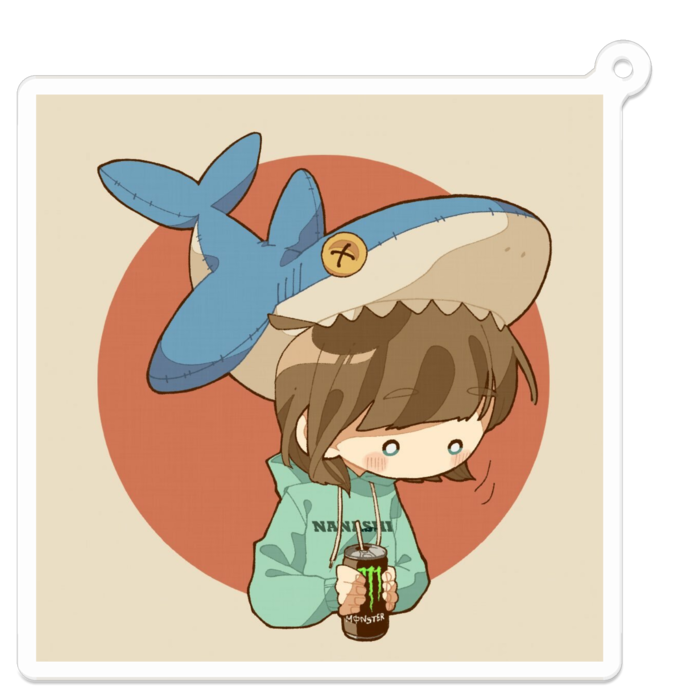 アクリルキーホルダー - 70 x 70 (mm)