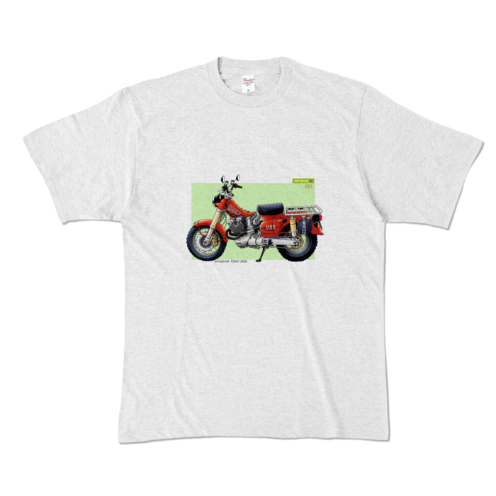 カラーTシャツ - XL - アッシュ (淡色)