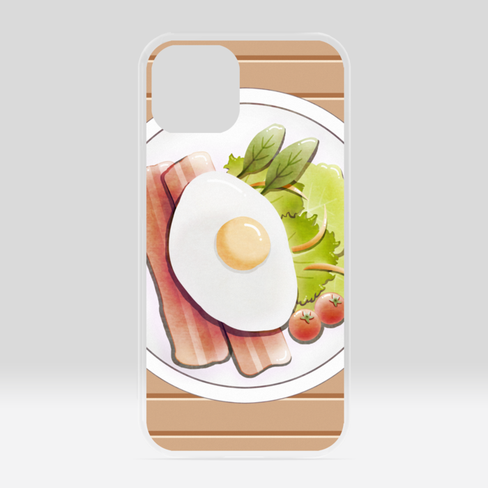 クリアiPhoneケース ベージュ iPhone 13