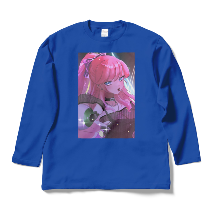 ロングスリーブTシャツ - L - ロイヤルブルー