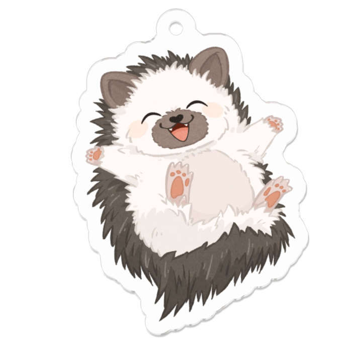 もやしんアクリルキーホルダー - 50 x 50 (mm)