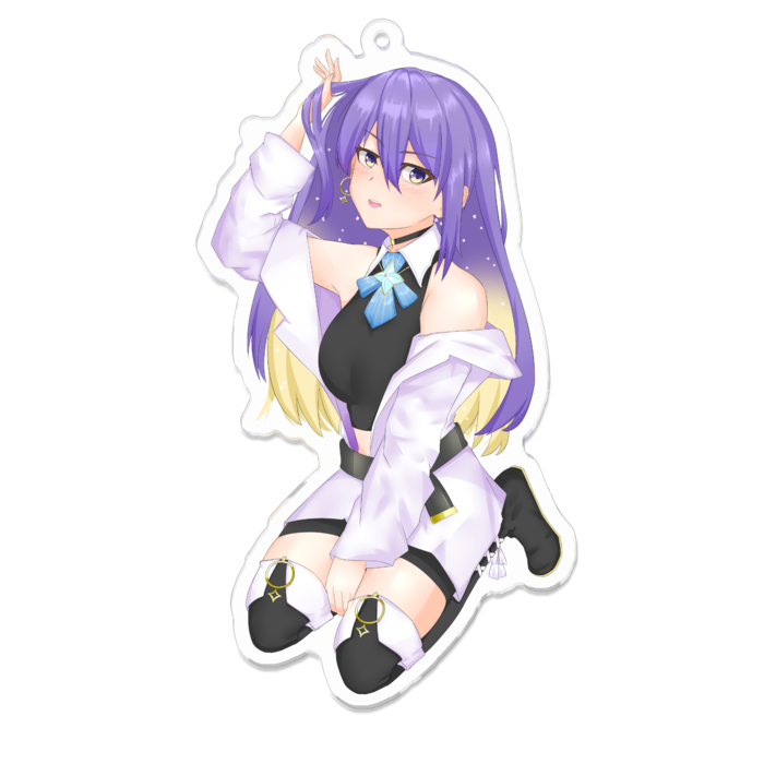 アクリルキーホルダー - 100 x 100 (mm)