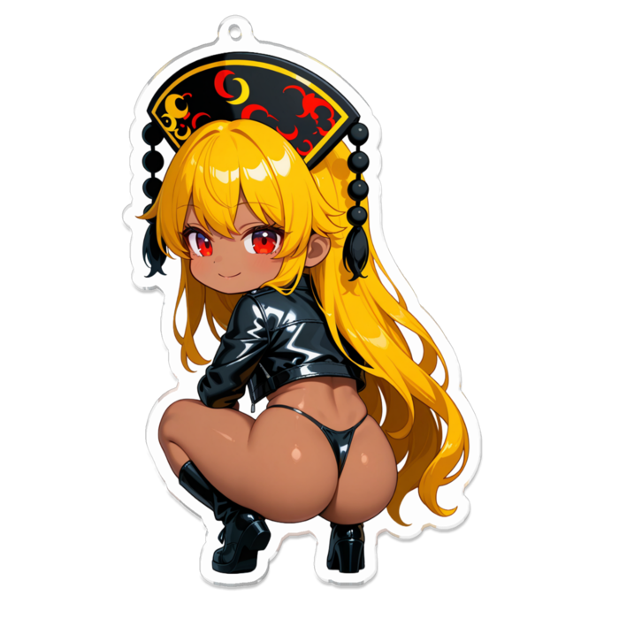 アクリルキーホルダー - 100 x 100 (mm)(ロゴ無し)