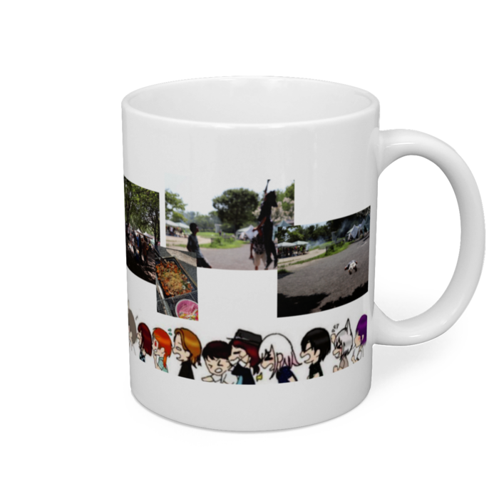 マグカップ - 直径 8 cm / 高さ 9.5 cm