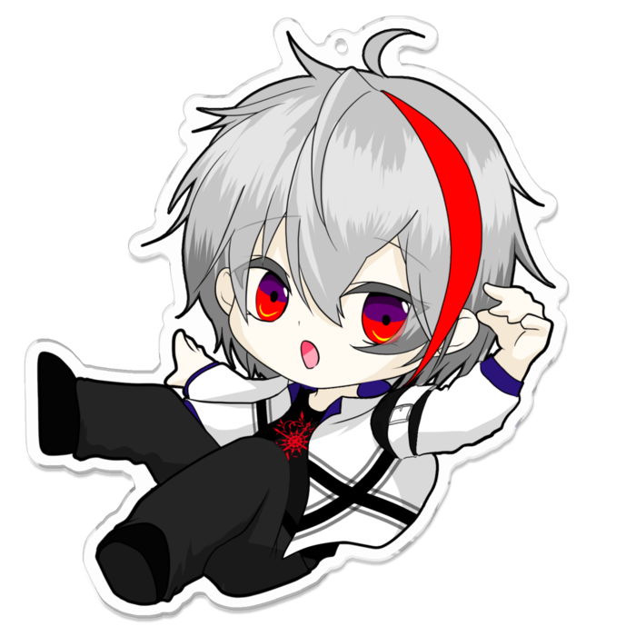 アクリルキーホルダー - 100 x 100 (mm)