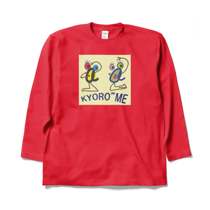 ロングスリーブTシャツ - XL - レッド