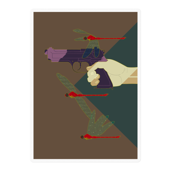ステッカー - 100 x 100 (mm)(13)