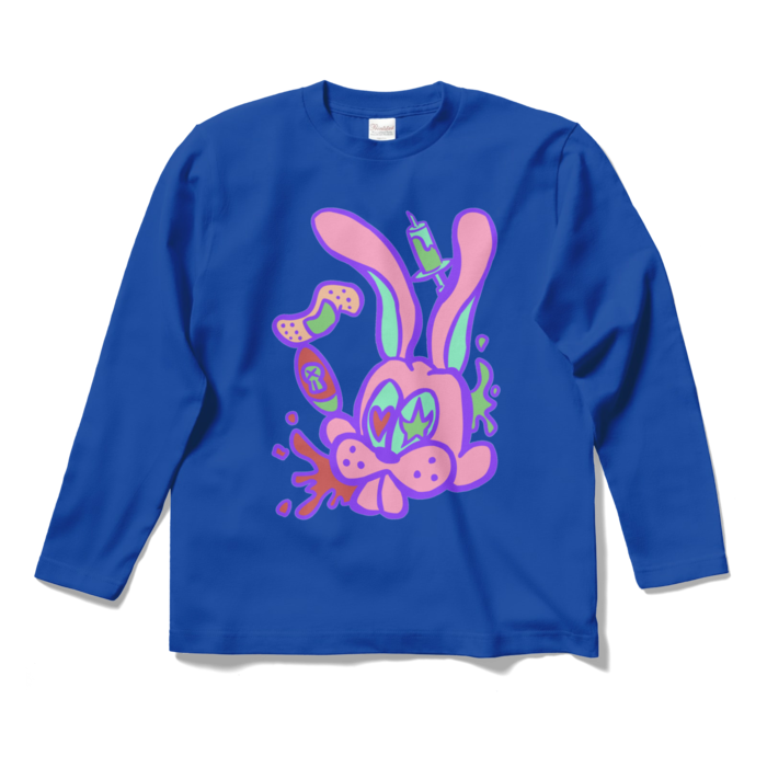 ロングスリーブTシャツ - S - ロイヤルブルー
