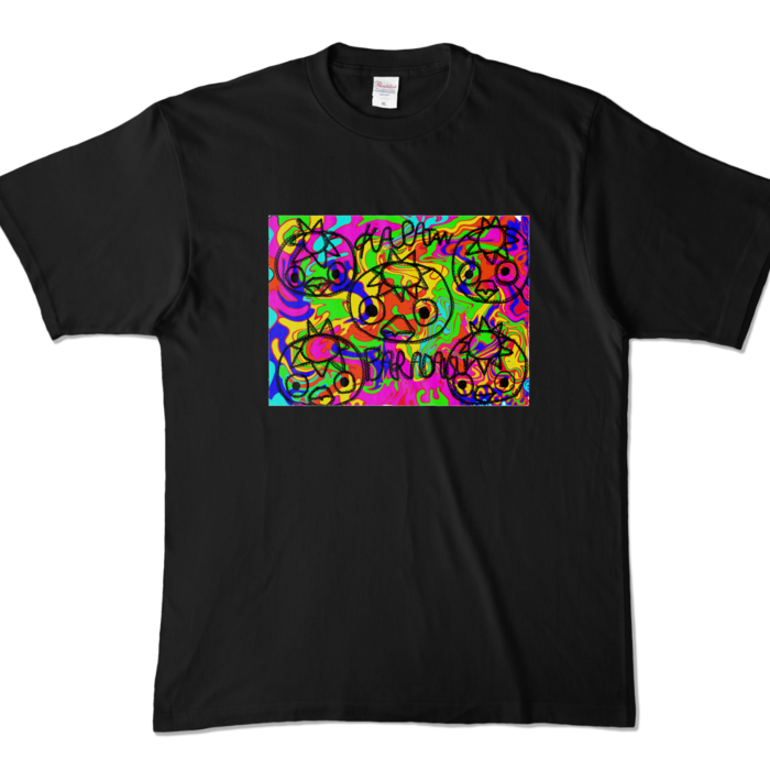 カラーTシャツ - XL - ブラック (濃色)