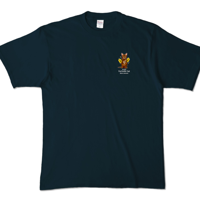 カラーTシャツ - XL - ネイビー (濃色)(1)