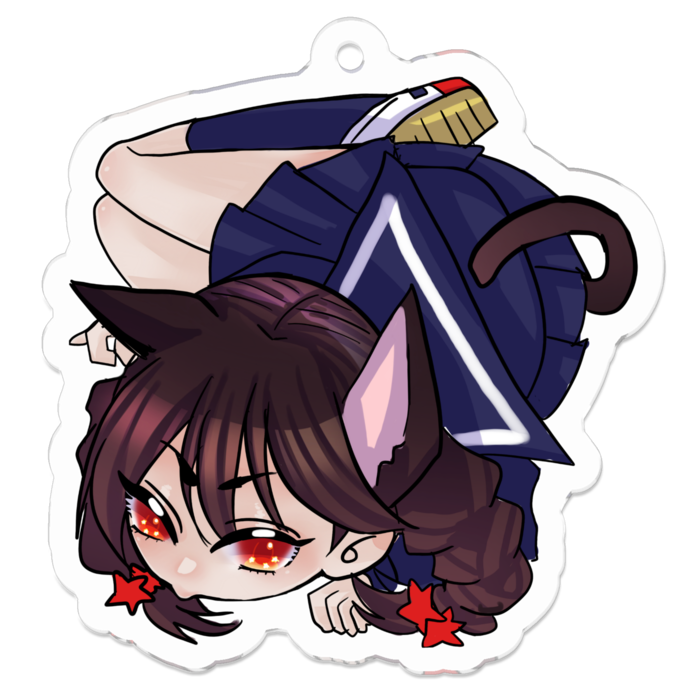 アクリルキーホルダー - 50 x 50 (mm)