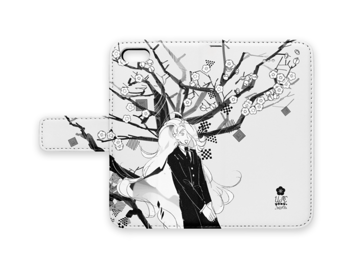 手帳型iPhoneケース - iPhone 5 / 5s / SE - ストラップ穴 なし