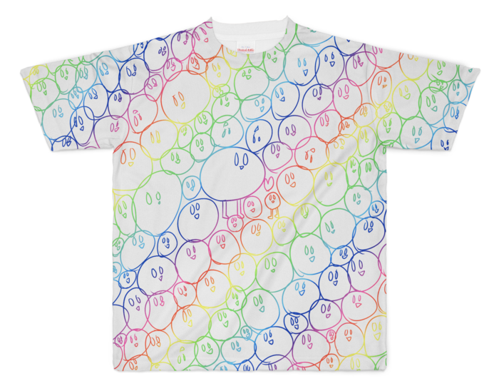 フルグラフィックTシャツ - XL - 両面印刷