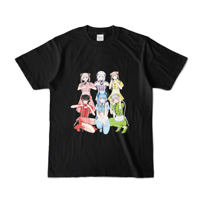 カラーTシャツ - S - ブラック (濃色)