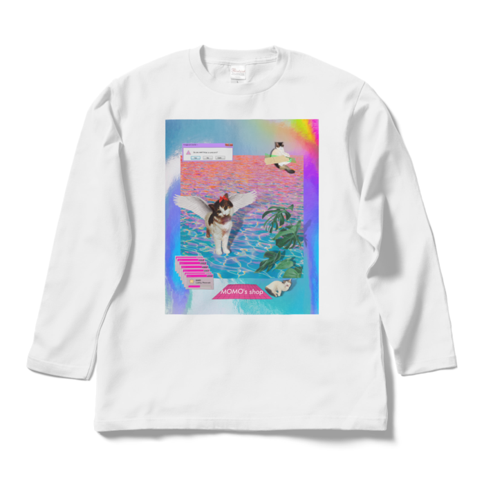 ロングスリーブTシャツ - L - ホワイト