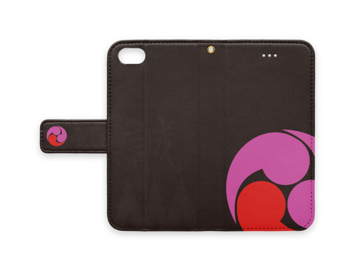 手帳型iPhoneケース - iPhone7 - ストラップ穴 あり