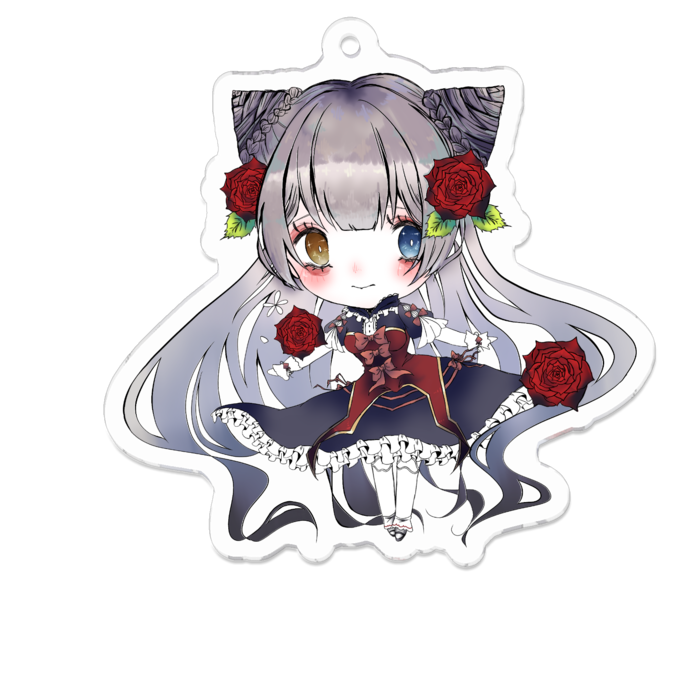 アクリルキーホルダー - 70 x 70 (mm)