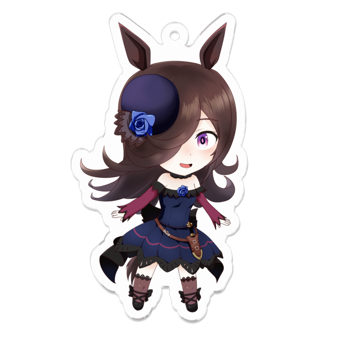 アクリルキーホルダー - 70 x 70 (mm)