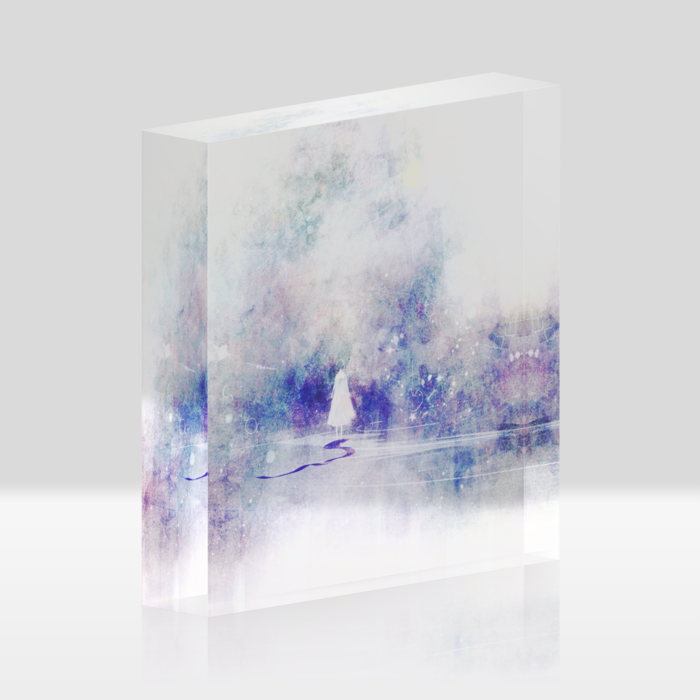 アクリルブロック - 100x100mm