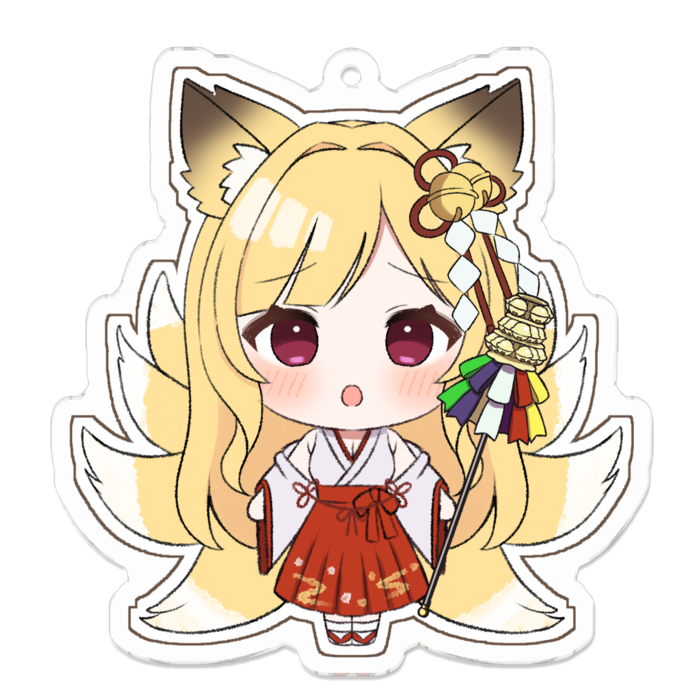 アクリルキーホルダー - 70 x 70 (mm)
