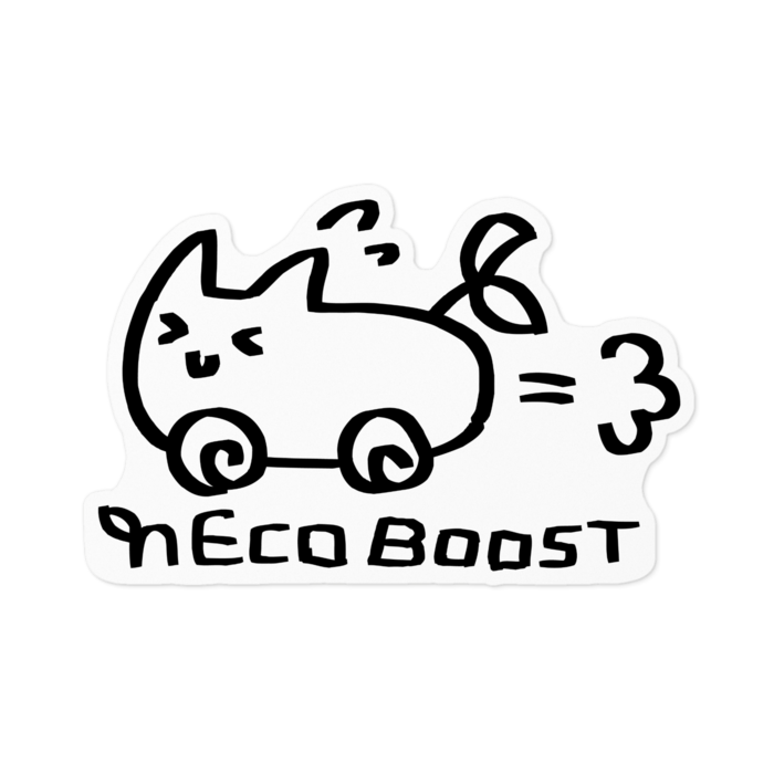 ネコブースト - 100 x 100 (mm)