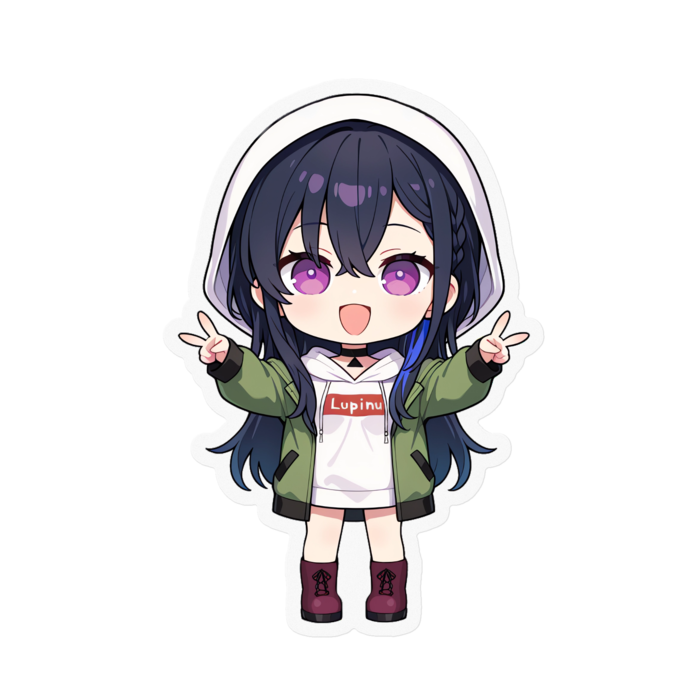 ステッカー - 100 x 100 (mm)