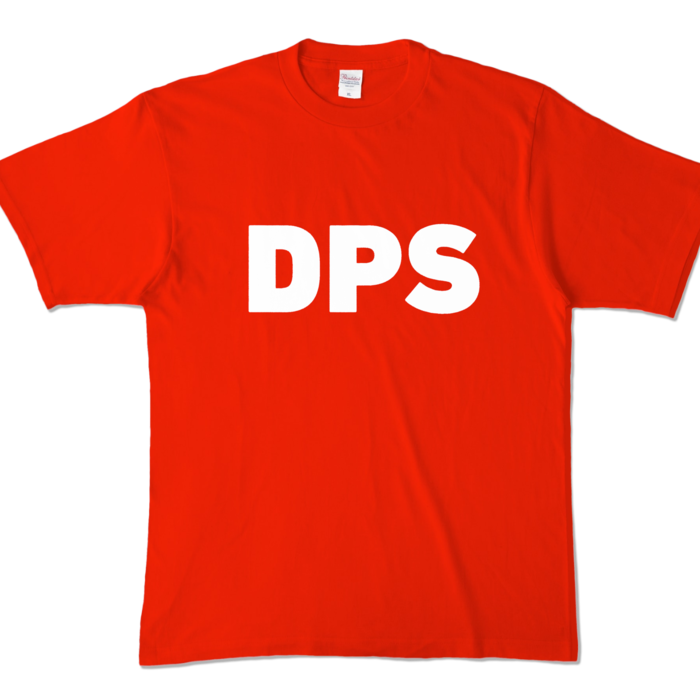 【前面】DPS - XL - レッド (濃色)