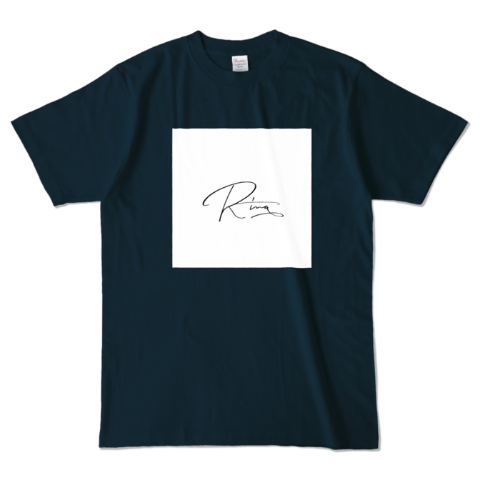 カラーTシャツ - L - ネイビー (濃色)
