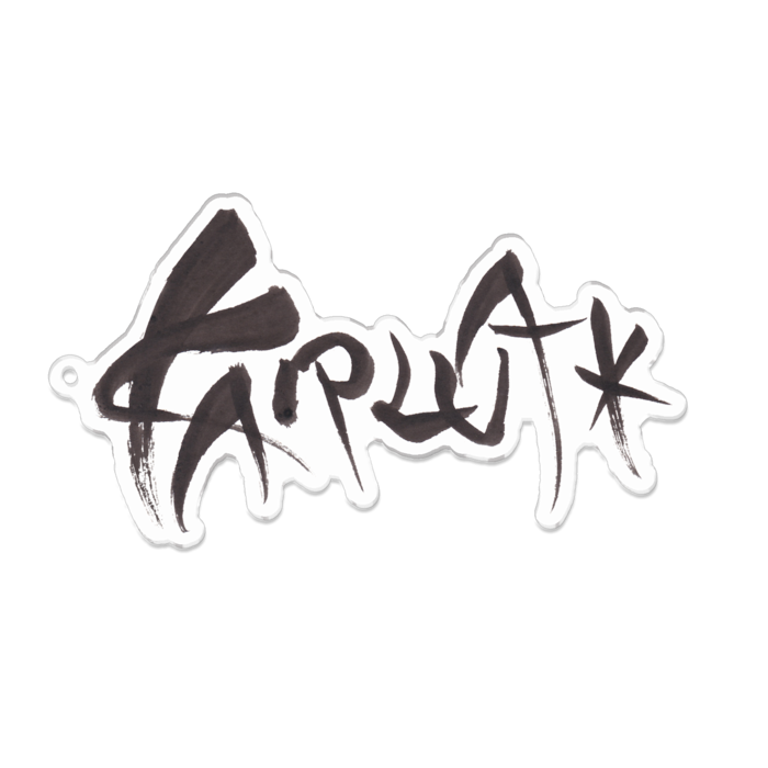 アクリルキーホルダー（コーティング） - 100 x 100 (mm)