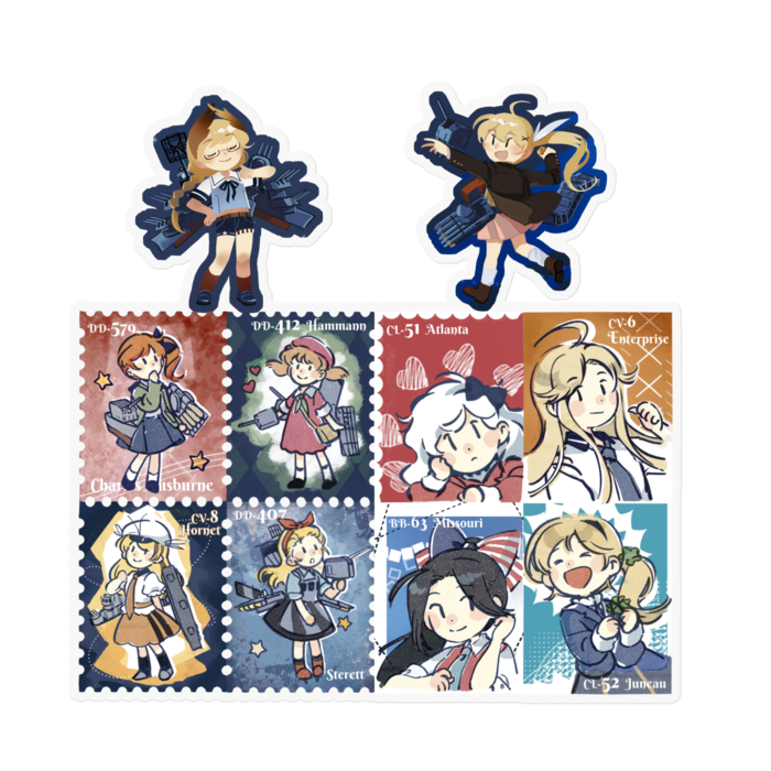 ステッカー - 160 x 160 (mm)