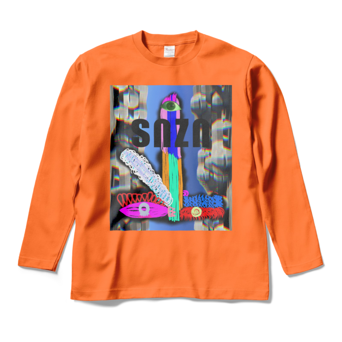 ロングスリーブTシャツ - M - オレンジ