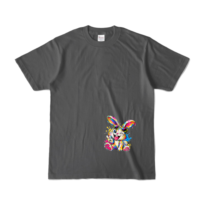 カラーTシャツ - S - チャコール （濃色）