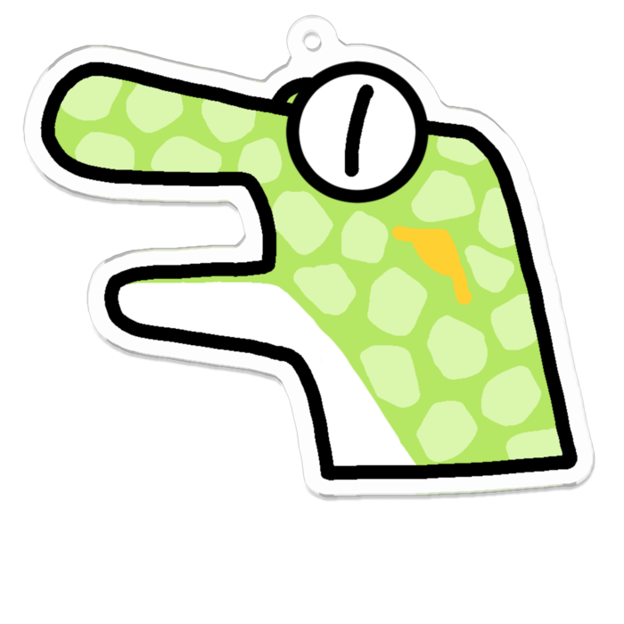 アクリルキーホルダー - 70 x 70 (mm)