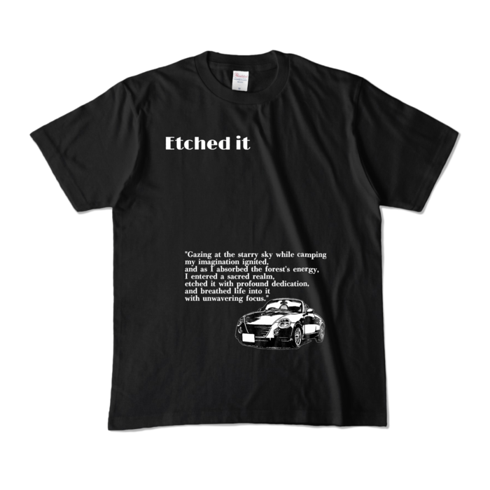 カラーTシャツ - M - ブラック (濃色)