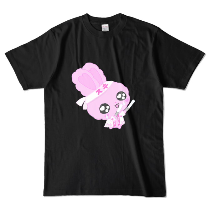 カラーTシャツ - L - ブラック (濃色)