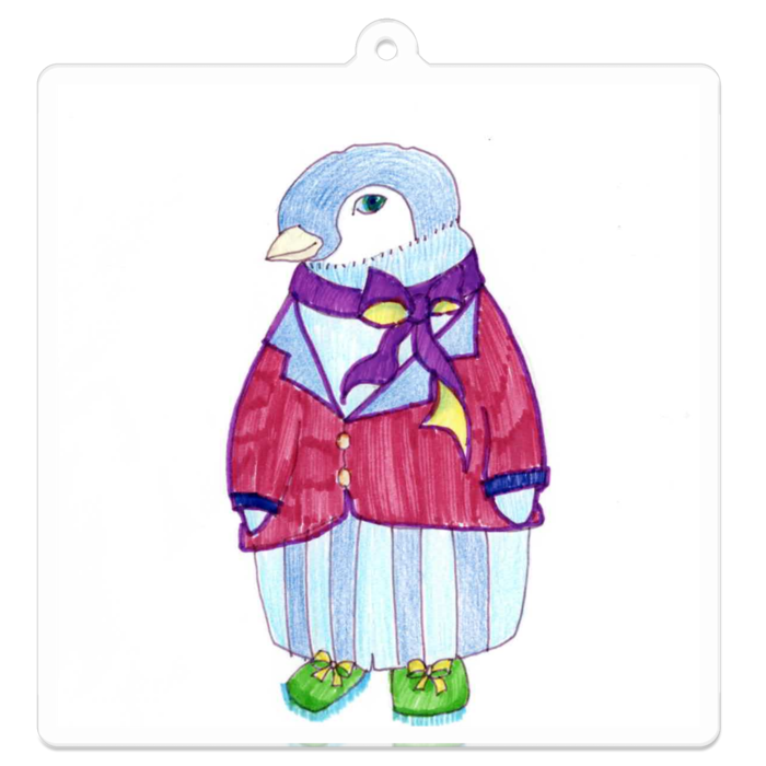 アクリルキーホルダー - 70 x 70 (mm)