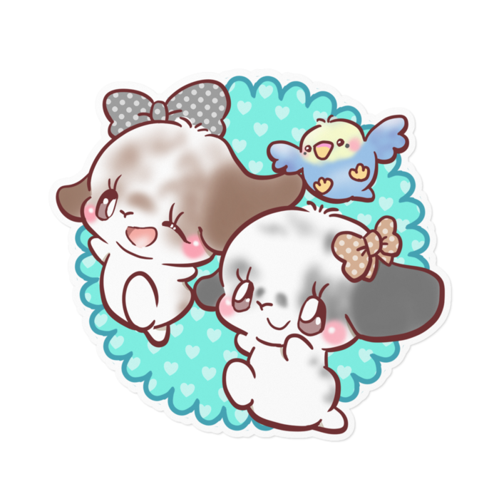 ステッカー - 160 x 160 (mm)