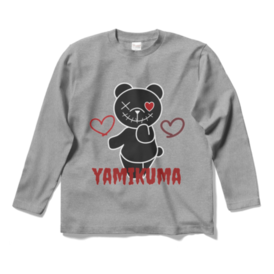 病みクマちゃん ロングスリーブtシャツ Illustrator Takanashiharuka Booth