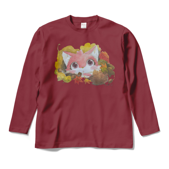 ロングスリーブTシャツ - M - バーガンディ