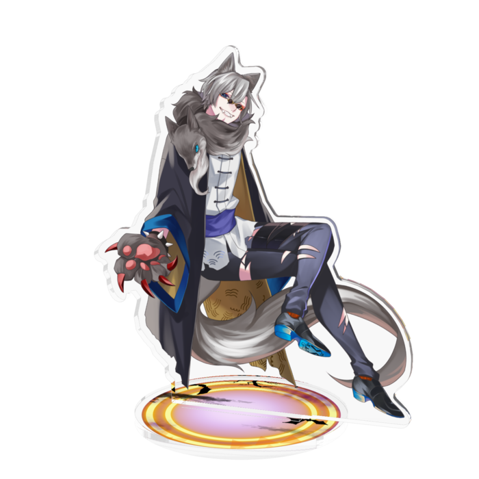 蒼波侠アクリルフィギュア - 100x100mm