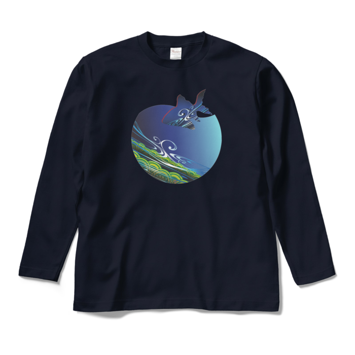 ロングスリーブTシャツ - M - ネイビー